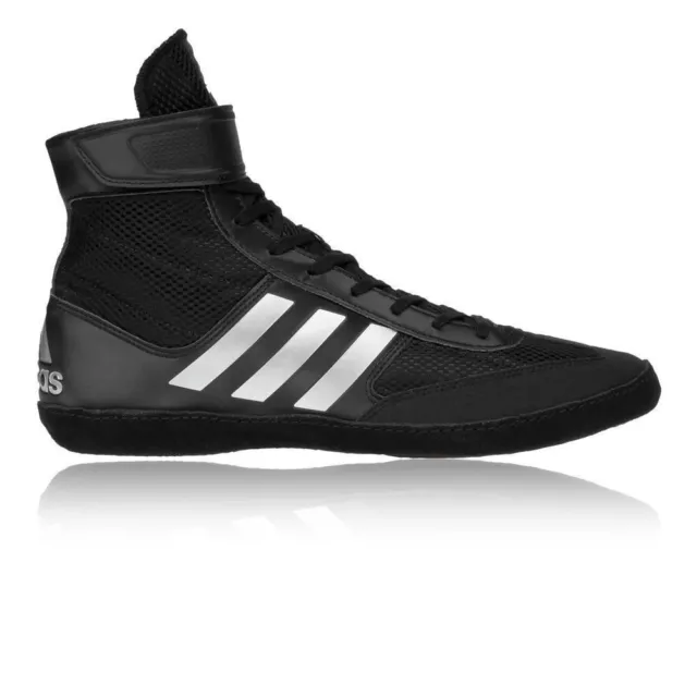 Adidas Combat Speed 5 Wrestling Boots Adult Boxing Shoes Mens Black Ring Trainer 2