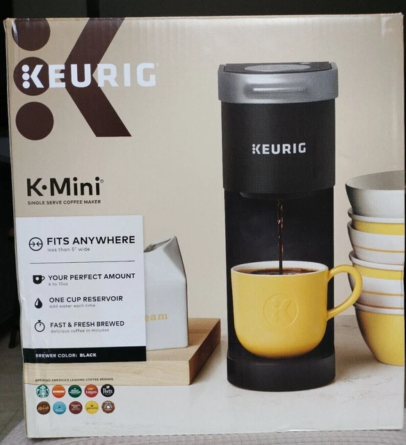 KEURIG KMINI SINGLE Serve Coffee Maker Black 50.00 PicClick