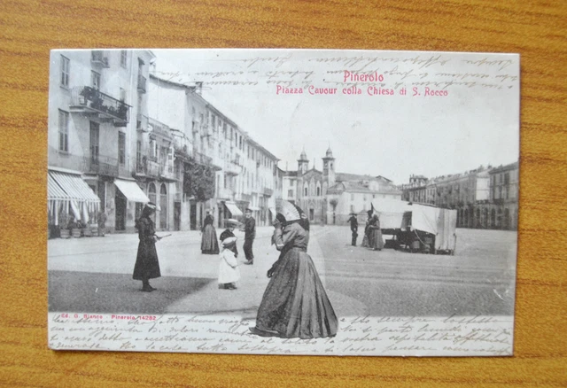Carte Postale Ancienne De Turin – Voyage 1907, Rare, édition Subalpina