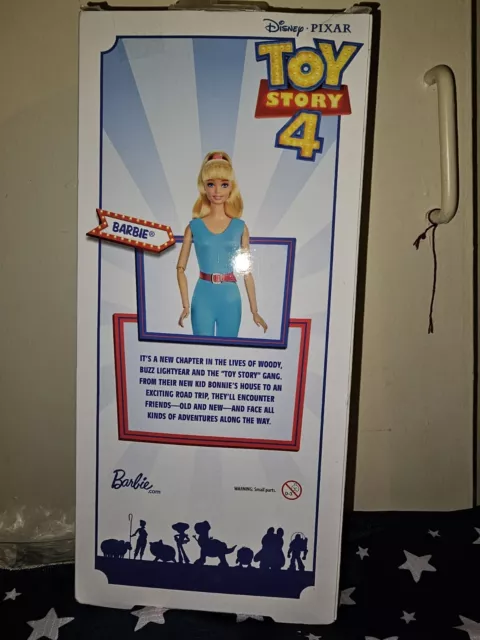 Disney Pixar Toy Story 4 Barbie Doll Figure Brand New Sealed Box 11.5” 3
