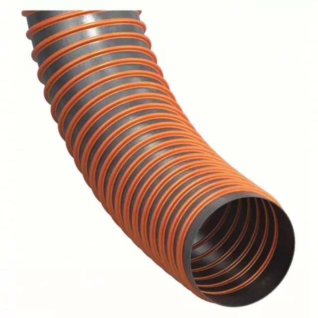 Hi-Tech Duravent 1104-0400-0001 Industrial Ducting Hose, 25 ft Length, Polyester