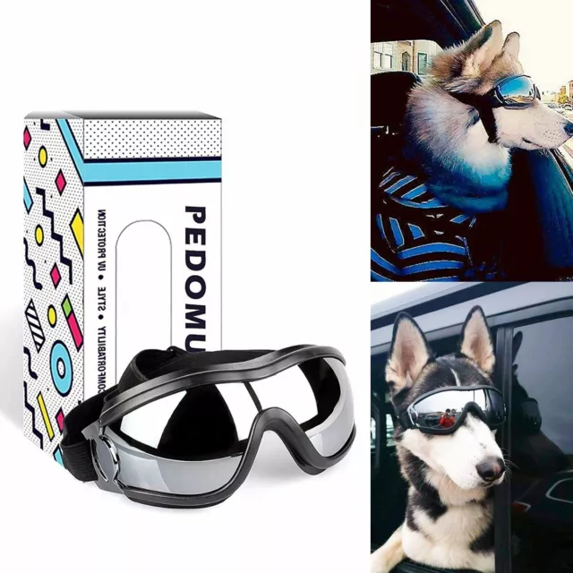 Pet Dog Goggles Foldable Protection UV Sunglasses Windproof for Medium Small Dog