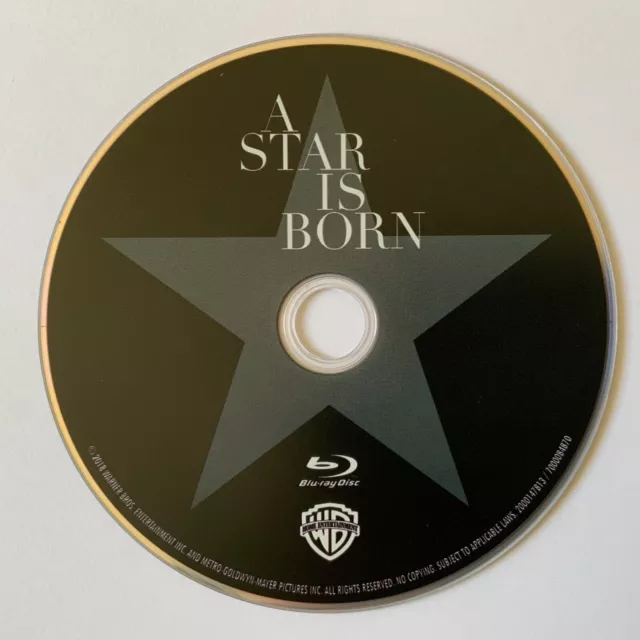 Blu-ray A star is born | Lady Gaga, Bradley Cooper (sans boitier)