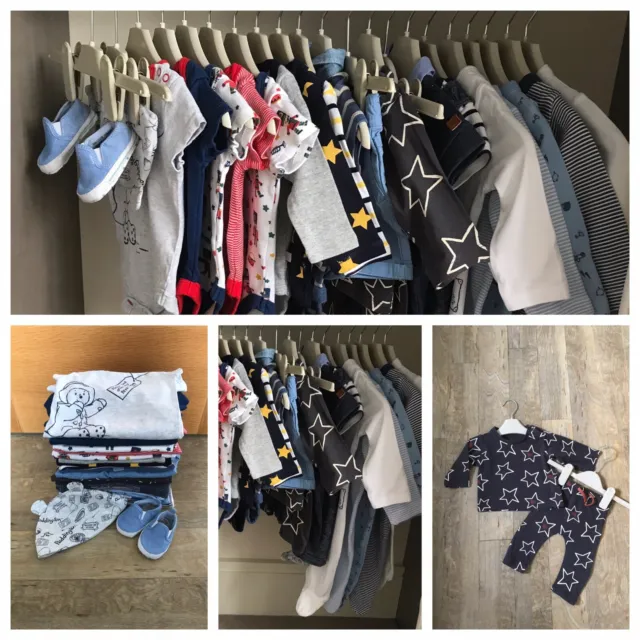 Beautiful Baby Boy Clothes Bundle Age 0-3 Months Great Condition.