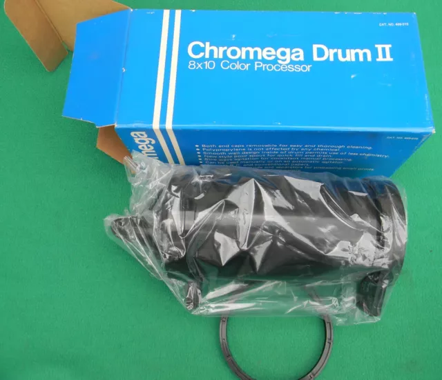 NOS Omega Chromega 8x10 Drum II Daylight Color Processing Drum New In Box