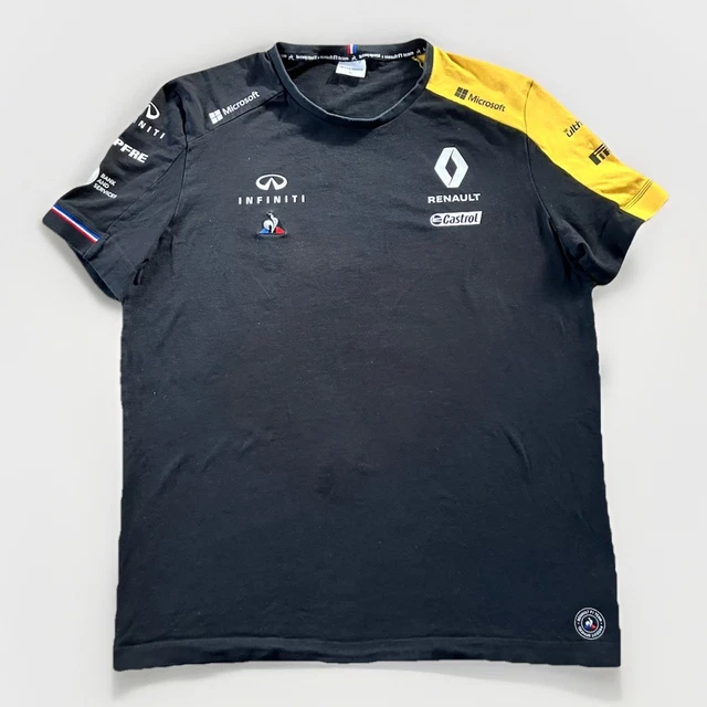 Amazon Renault F1 Polo Shirt 2019 RENAULT LE Coq Sportif Shirt