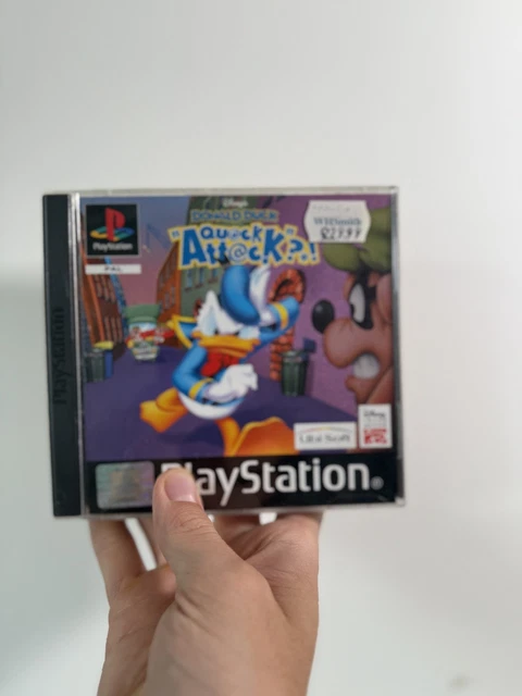 DONALD DUCK QUACK Attack Sony PlayStation (PS1) Completo Con