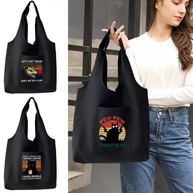 bisibuy Spaceman Sway On The Moon Tote Bag Tote Bag for Women Reusable  Grocery Shopping Cloth Bags with Zipper Large Capacity Foldable Handbag Gym  Bag