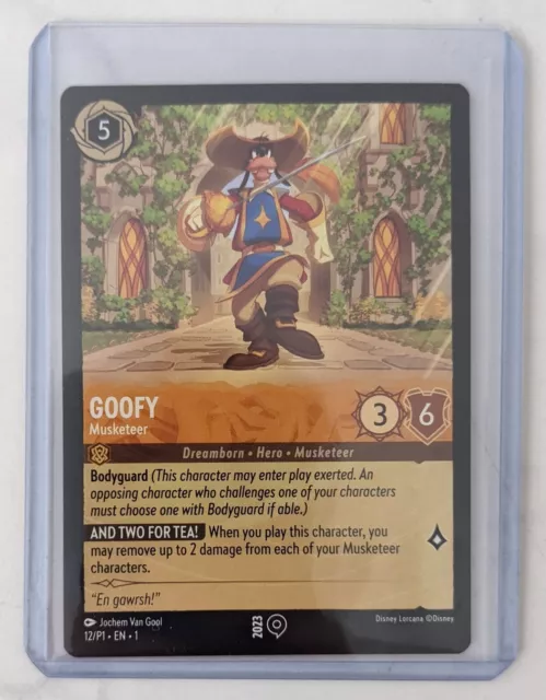 LORCANA TCG DISNEY Goofy 12/P1 EN NM/M Promo gamescom 2023 £112.70