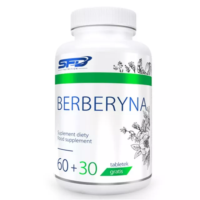 Berberin 500 mg 90 Tabletten hochdosiert BERBERINE no Kapseln SFD