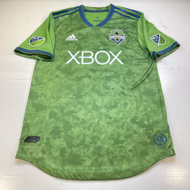 SEATTLE SOUNDERS FC MLS SOCCER JERSEY Sz Mens M Adidas Osvaldo Alonso