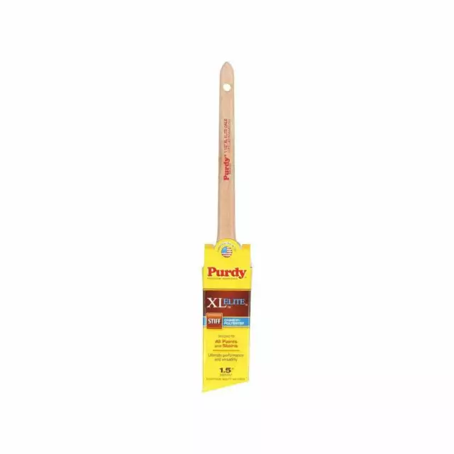 Purdy 1.5" XL Elite Dale Paint Brush - Angular Trim Brush - Made in USA