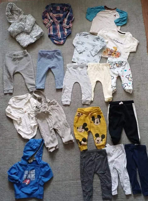 Massive Bundle Baby Boys 9-12 Months Clothes Spring Jumpers Trousers Mix & Match