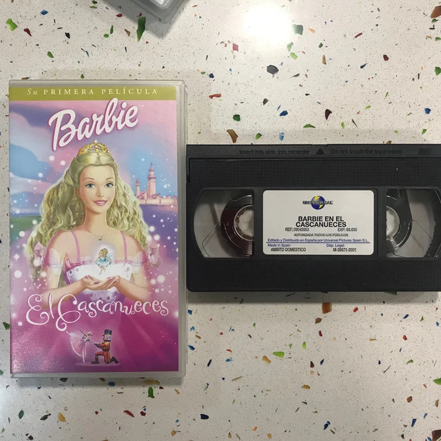 BARBIE PRINCESA EL Cascanueces Vhs Universal La Pelicula Cinta