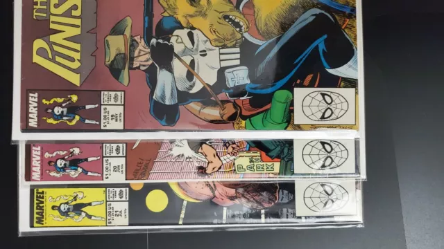 PUNISHER (Lot of 3) VF++/VFNM 19,20,21