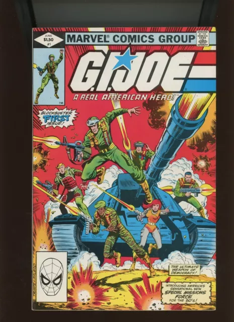 (1982) G.I. Joe: A Real American Hero #1: KEY! MANY 1ST APPEARANCES! (7.5/8.0)