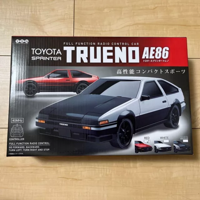 JDM Legend Car TOYOTA SPRINTER TRUENO AE86 Full Function RC Car Red 1:24 NEW