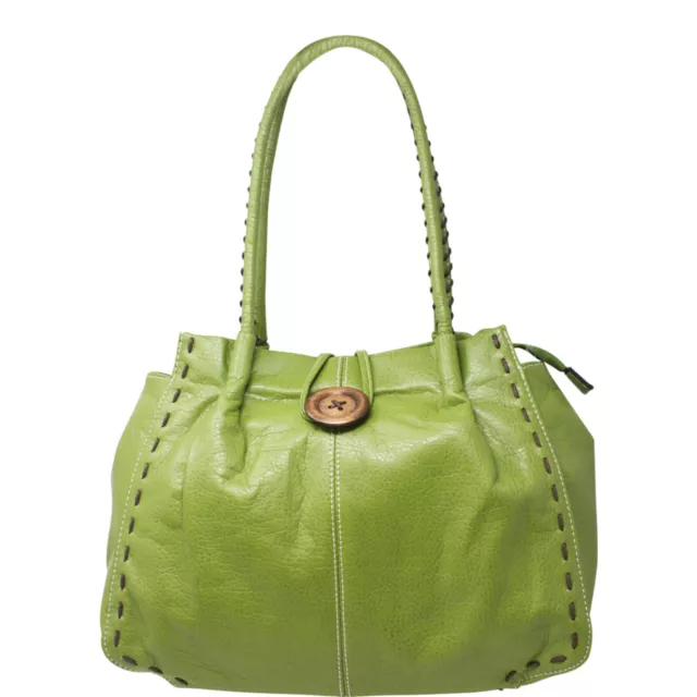 Damen Tragetasche Handtasche mit Knopfgriff aus Holz Schultertasche C8039
