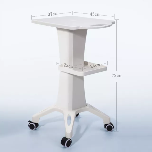 Beige Cart Trolley Stand Schönheitssalon Spa Trolley Pestal Rolling Cart Halter
