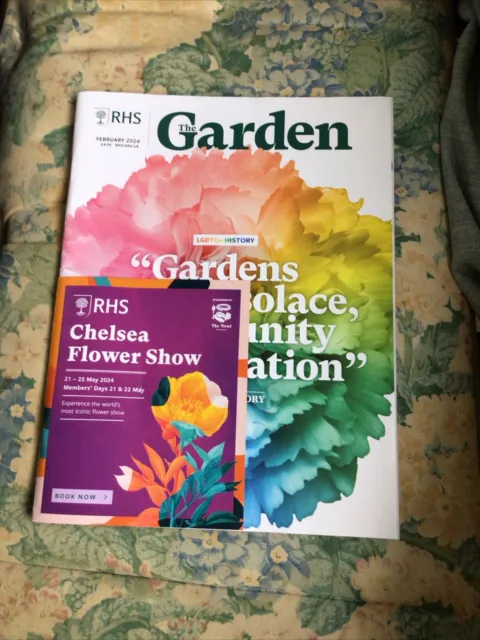 RHS The Garden Magazine - February 2024 - Solace, Opportunity & Inspiration