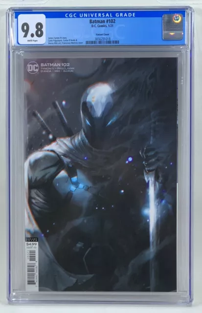 Batman #102 - Mattina Variant Cover - CGC 9.8 - Store