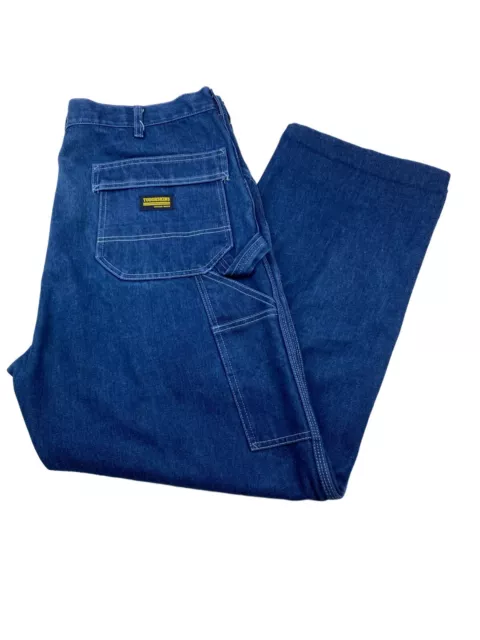 Vintage Sears Toughskins Carpenter Pants Union Made Men's Size 42x36 (42x30)