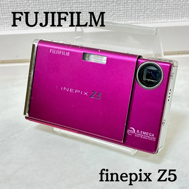 FUJIFILM FINEPIX Z5FD 6.3MP Digital Camera Pink 3x Zoom Slim