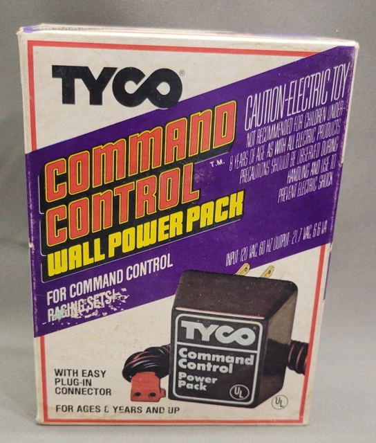 Tyco Command Control TRANSFORMATEUR DE VOITURE sans fente TYCO Command Control - Neuf dans ...
