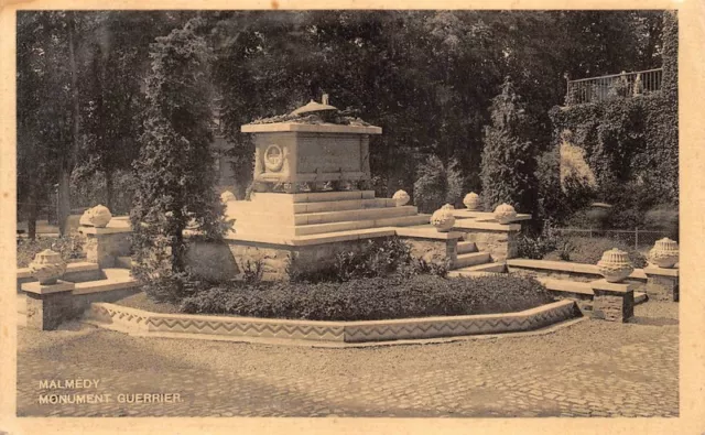 MALMEDY - Monument Guerrier