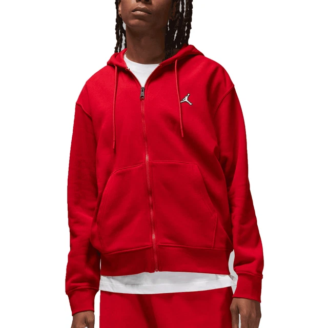 Jordan Felpa da Uomo con Cappuccio e Zip Essential Rosa Taglia S Cod DQ7350-687