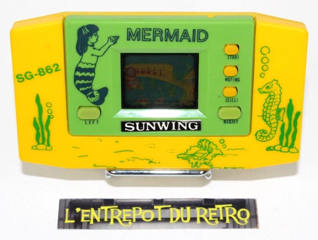 ++ ancien jeu elctronique / LCD - MERMAID sunwing SG-862 - 1983 ++