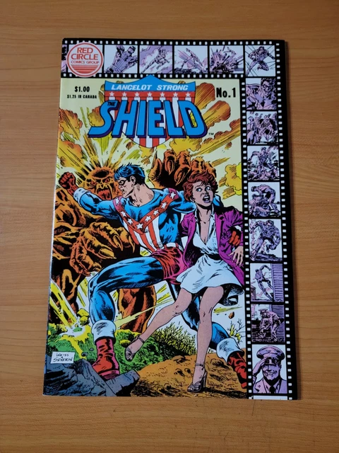 Lancelot Strong: The Shield #1 ~ NEAR MINT NM ~ 1983 Archie Comics