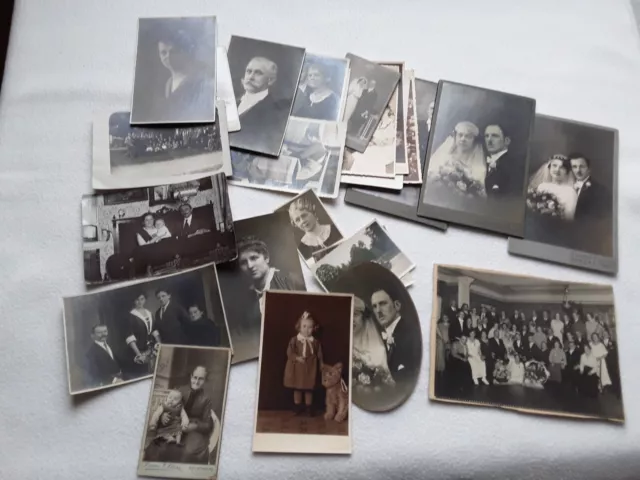 Alte Familienfotos von  etwa 1920 bis 1930, Dachbodenfund