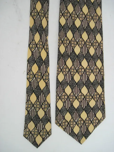 -AUTHENTIQUE cravate cravatte VOGUE  100 % soie  TBEG  vintage