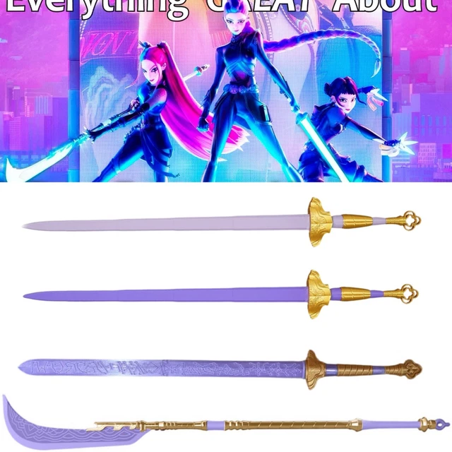 KPOP DEMON HUNTERS SwordToy Rumi Mira Cosplay Weapon Toys Collectible kpop-demon-hunters-swordtoy-rumi-mira-cosplay-weapon-toys-collectible