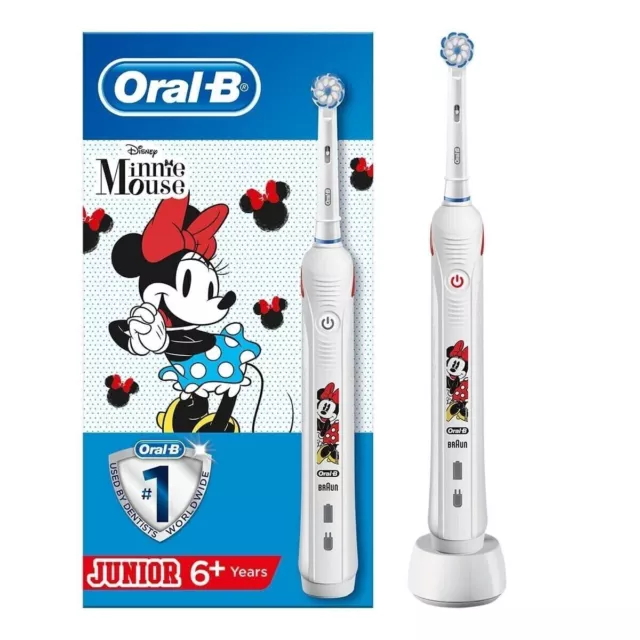 Brosse à dents électrique Oral-b PRO 2 Junior MINNIE MOUSE Disney Enfant 6+