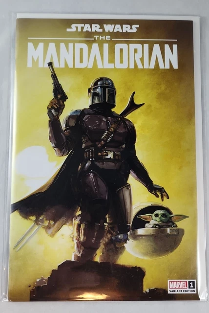 Star Wars The Mandalorian #1 Clayton Crain Trade Variant NM