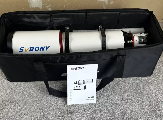 SVBONY SV550 122mm  f/7 Professional Telescope APO Triplet refractor for Deepsky