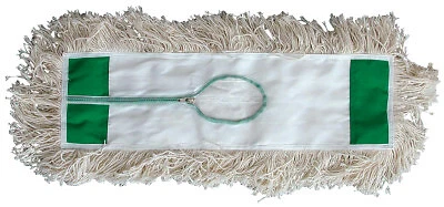Industrial Dust Mop Head, White Absorbent Cotton Yarn, 36 in X 5 In Magnolia