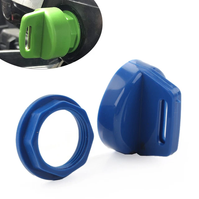 IGNITION KEY COVER w/Nut Blue ABS For Polaris RZR XP 8001000 Ranger
