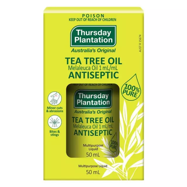 Thursday Plantation Tea Tree Oil Antiseptic Multipurpose Liquid 50ml