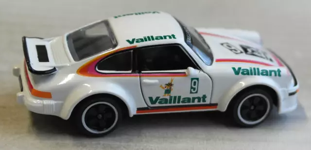 Majorette Porsche 934 Turbo RSR weiß Vaillant Kremer 911 Sportwagen Motorsport 3