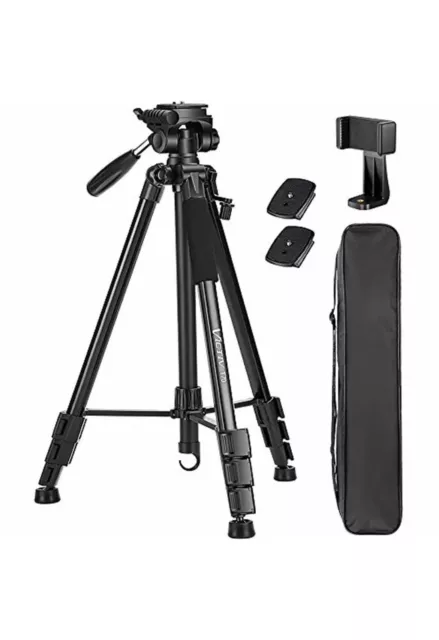 Victiv 72inch Tripod for Camera, Lightweight Aluminum Tripod for Travel, Phone T