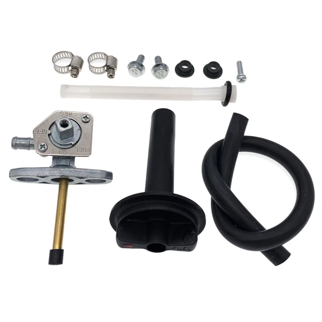 Interrupteur Valve 3 Voies Petcock Avec Conduite Carburant Pour ATV Sportsman 335 325 400 500 600 700
