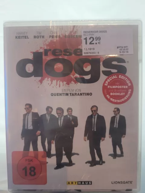 Reservoir Dogs (Blu-ray/4K Restaurierung) - Ein Quentin Tarantino Film - NEU/OVP