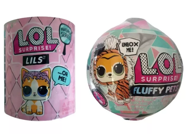 LOL SURPRISE SURPRISE Set Lils Makeover Fluffy Pets Winter Disco