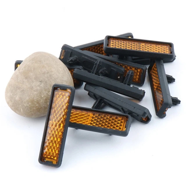 YOUR SAFETY DURING Night time Rides Set of 4 Bicycle Pedal Reflectors £