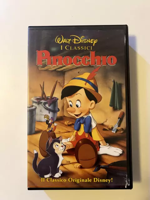 I classici WALT DISNEY- Pinocchio -vhs no dvd-