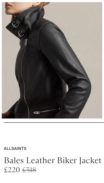 Bales all sales saints leather jacket