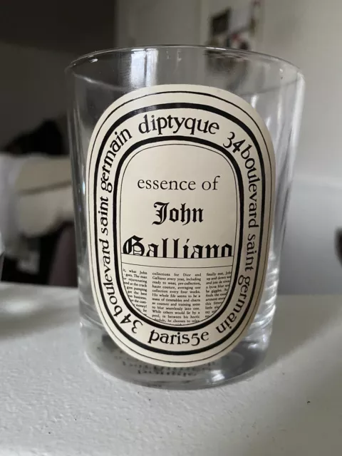 Pot de Bougie VIDE Diptyque / Photophore Essence Of John Galliano 3